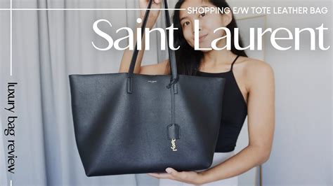 SAINT LAURENT YSL SHOPPING E/W TOTE BAG / 5 year 